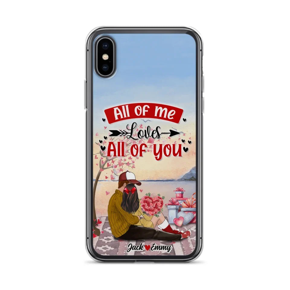 Personalized Couple Phone Case - Best Gift For Couple - Happy Valentine's Day