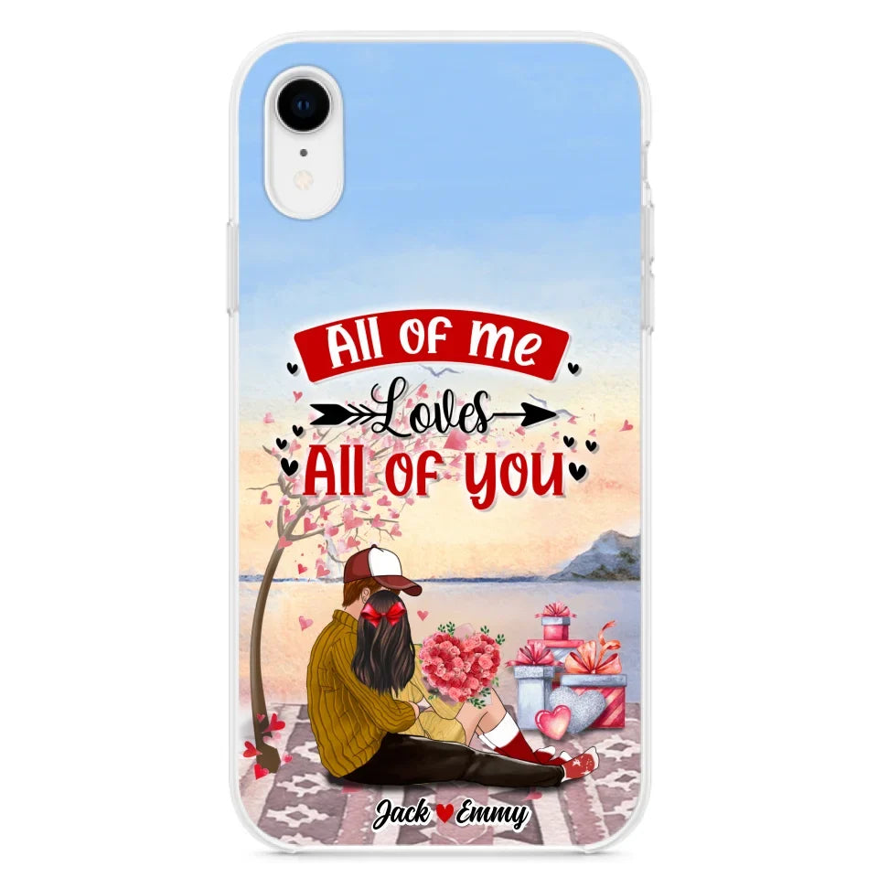 Personalized Couple Phone Case - Best Gift For Couple - Happy Valentine's Day