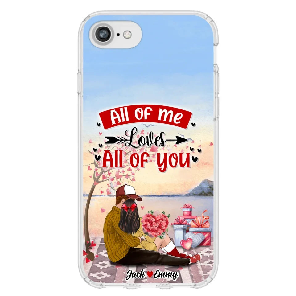 Personalized Couple Phone Case - Best Gift For Couple - Happy Valentine's Day