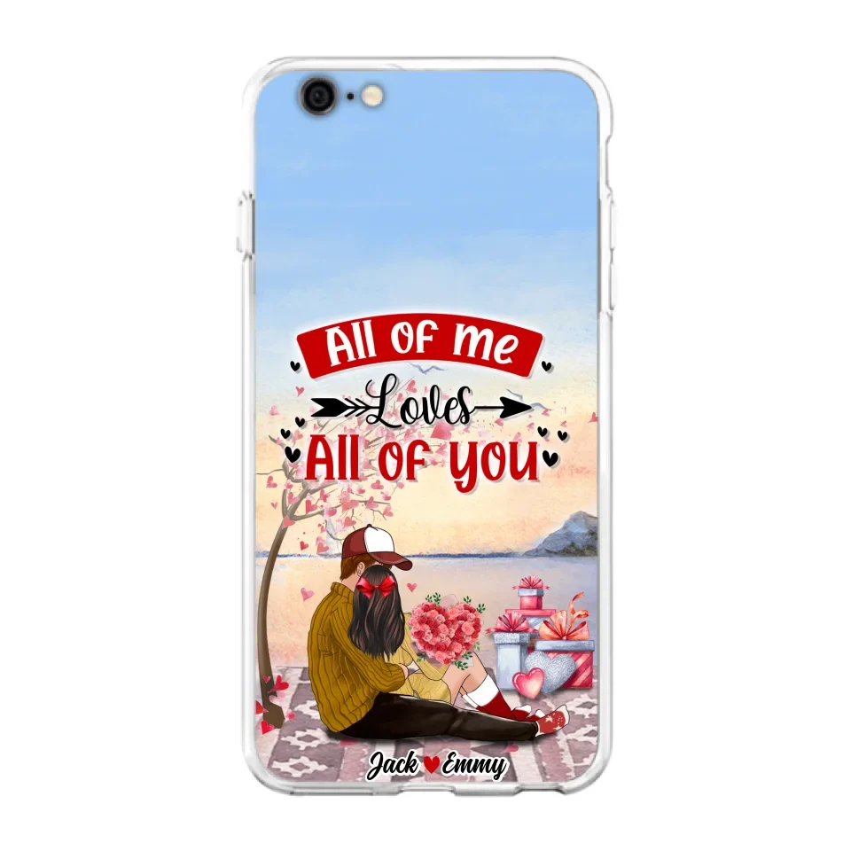 Personalized Couple Phone Case - Best Gift For Couple - Happy Valentine's Day