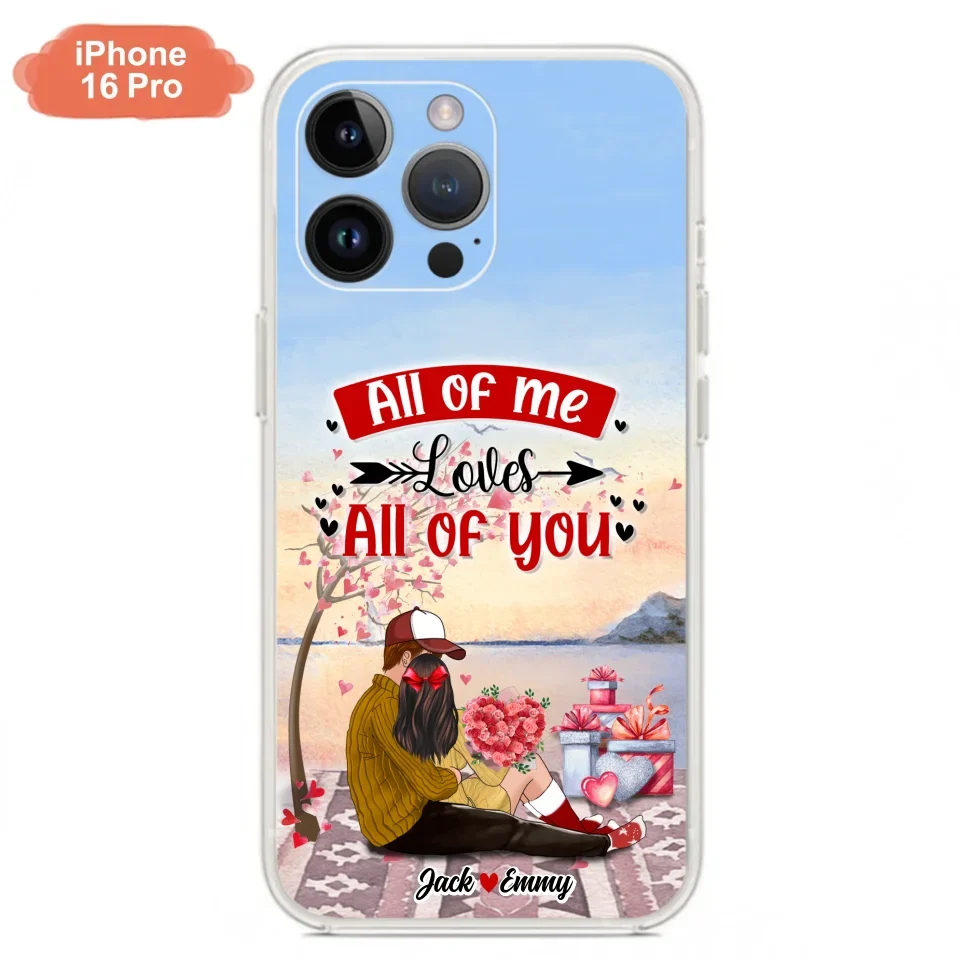 Personalized Couple Phone Case - Best Gift For Couple - Happy Valentine's Day