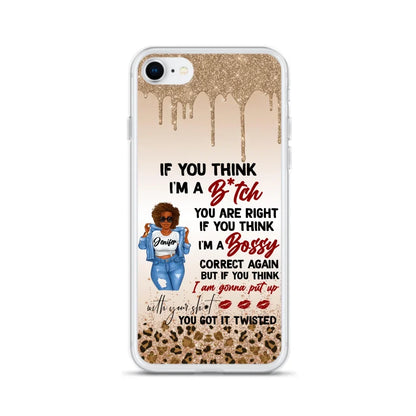 Custom Personalized Someone Called Me A Bitch Phone Case - Case For iPhone and Samsung Models
