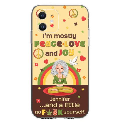 Custom Personalized Yoga Phone Case - Gift Idea For Yoga Lover - Case for iPhone & Samsung