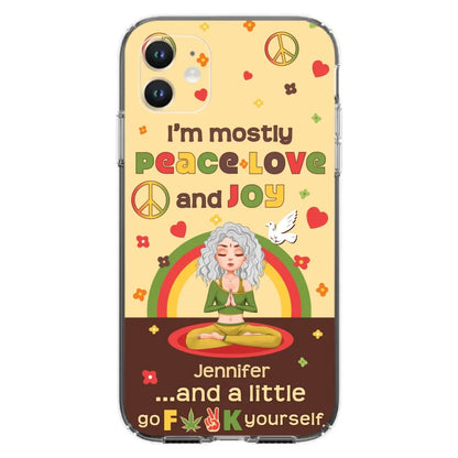 Custom Personalized Yoga Phone Case - Gift Idea For Yoga Lover - Case for iPhone & Samsung