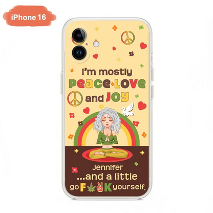 Custom Personalized Yoga Phone Case - Gift Idea For Yoga Lover - Case for iPhone & Samsung
