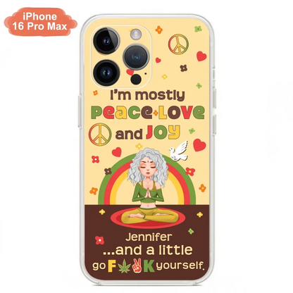 Custom Personalized Yoga Phone Case - Gift Idea For Yoga Lover - Case for iPhone & Samsung