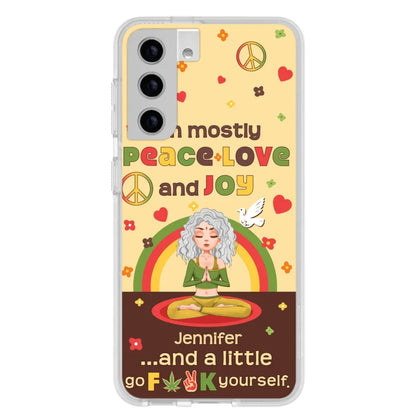 Custom Personalized Yoga Phone Case - Gift Idea For Yoga Lover - Case for iPhone & Samsung