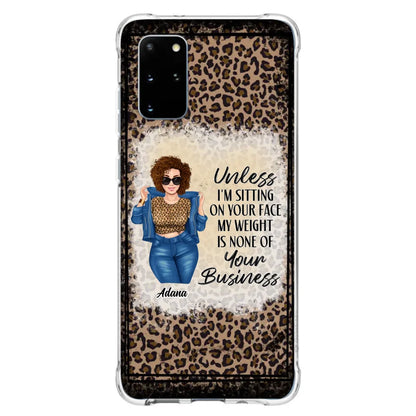Custom Personalized Sassy Thick Girl Phone Case - Gift For Friend/ Sister/ Birthday Gift - Case For iPhone And Samsung