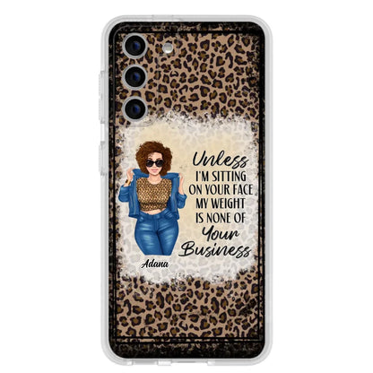 Custom Personalized Sassy Thick Girl Phone Case - Gift For Friend/ Sister/ Birthday Gift - Case For iPhone And Samsung