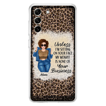 Custom Personalized Sassy Thick Girl Phone Case - Gift For Friend/ Sister/ Birthday Gift - Case For iPhone And Samsung