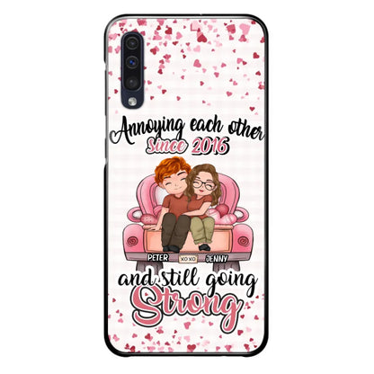 Custom Personalized Couple Phone Case - Valentine's Day/ Birthday/ Anniversary/ Mother's Day Gift For Wife From Husband - Case For iPhone And Samsung