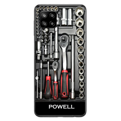 Custom Personalized Mechanic Toolbox Phone Case - Case For iPhone, Samsung And Xiaomi - RCT18X