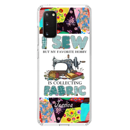 Custom Personalized Sewing Machine Phone Case - Gift Idea For Sewing Lovers - Case For iPhone, Samsung and Xiaomi - 8WU8I3