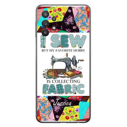 Custom Personalized Sewing Machine Phone Case - Gift Idea For Sewing Lovers - Case For iPhone, Samsung and Xiaomi - 8WU8I3