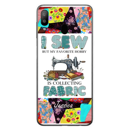 Custom Personalized Sewing Machine Phone Case - Gift Idea For Sewing Lovers - Case For iPhone, Samsung and Xiaomi - 8WU8I3