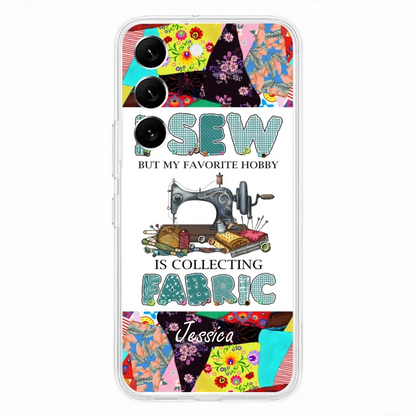 Custom Personalized Sewing Machine Phone Case - Gift Idea For Sewing Lovers - Case For iPhone, Samsung and Xiaomi - 8WU8I3