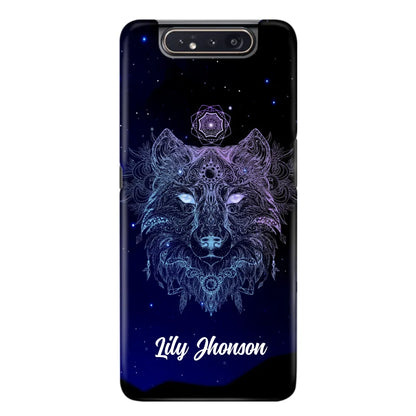 Custom Personalized Wolf Mandala Phone Case - Best Gift For Wolf Lover's - Case For iPhone, Samsung and Xiaomi - TOMO90