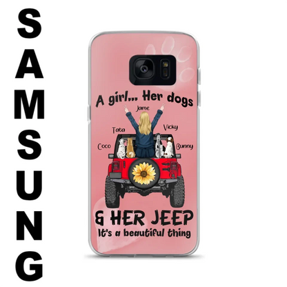 Personalized Dog Mom & Off-road Phone case - Case For Iphone and Samsung - 2OTN07