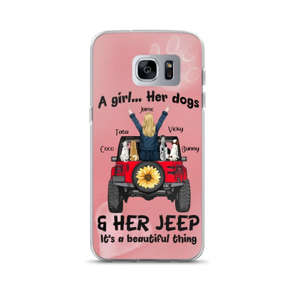 Personalized Dog Mom & Off-road Phone case - Case For Iphone and Samsung - 2OTN07