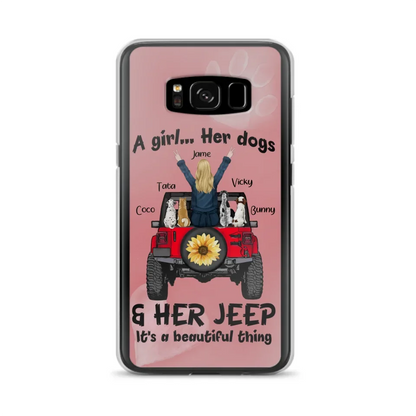 Personalized Dog Mom & Off-road Phone case - Case For Iphone and Samsung - 2OTN07