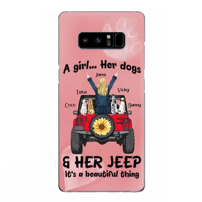 Personalized Dog Mom & Off-road Phone case - Case For Iphone and Samsung - 2OTN07