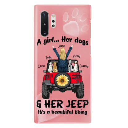 Personalized Dog Mom & Off-road Phone case - Case For Iphone and Samsung - 2OTN07