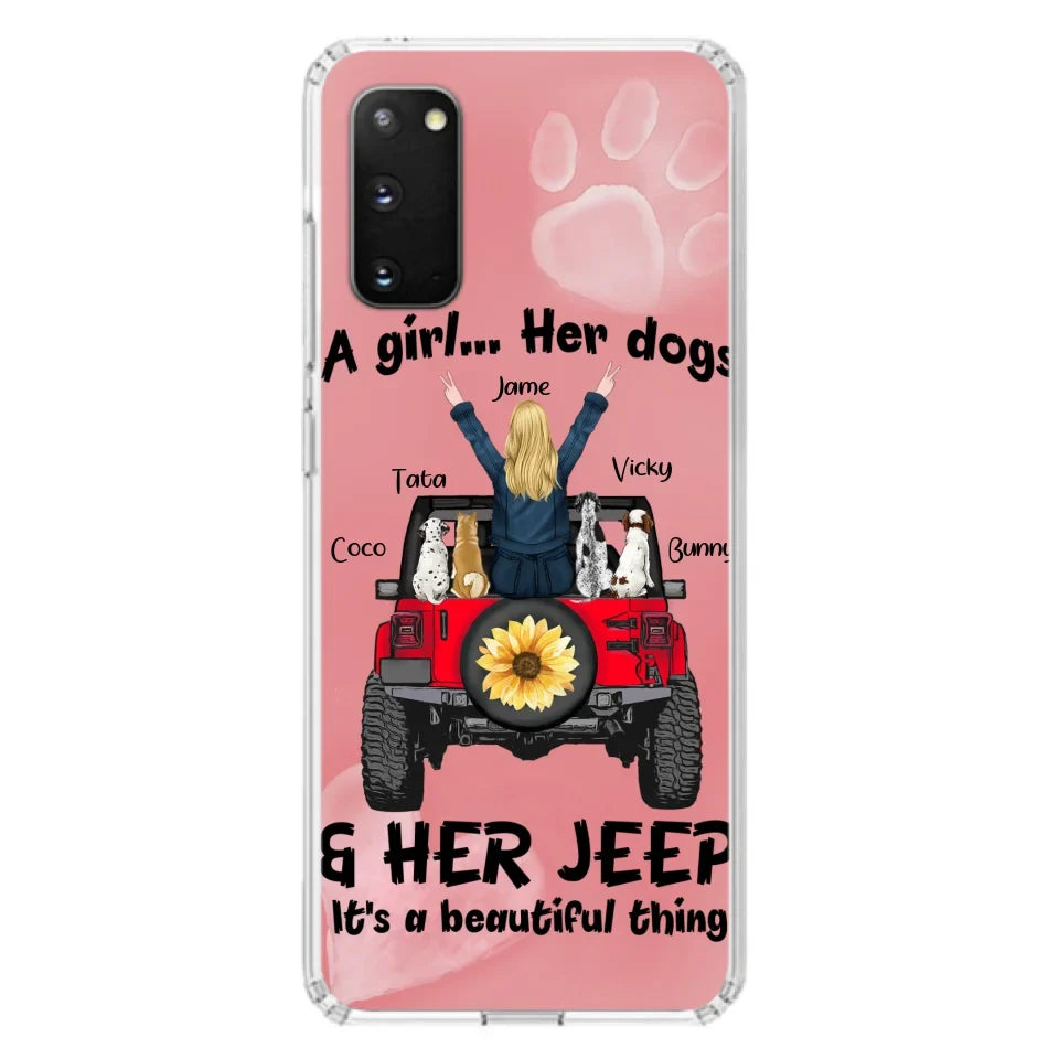 Personalized Dog Mom & Off-road Phone case - Case For Iphone and Samsung - 2OTN07