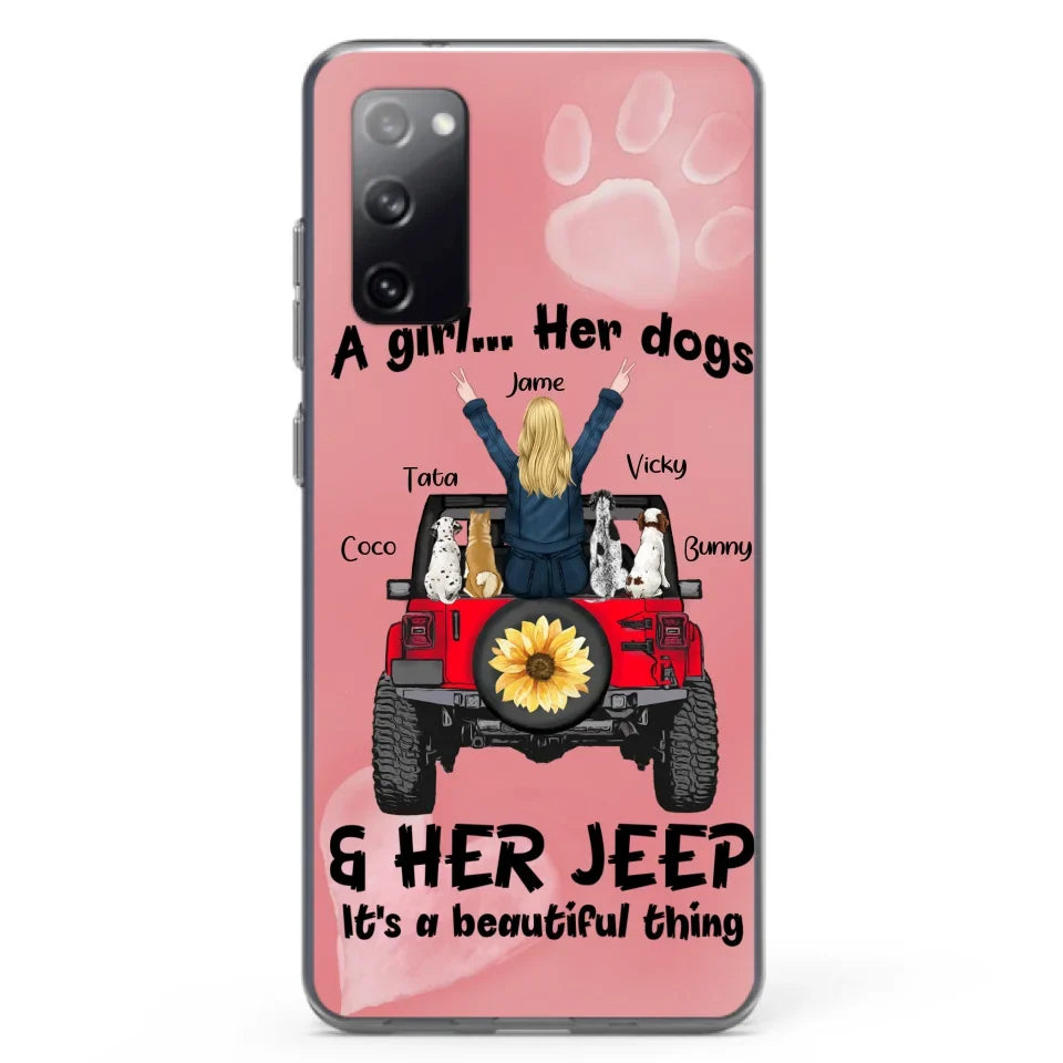 Personalized Dog Mom & Off-road Phone case - Case For Iphone and Samsung - 2OTN07