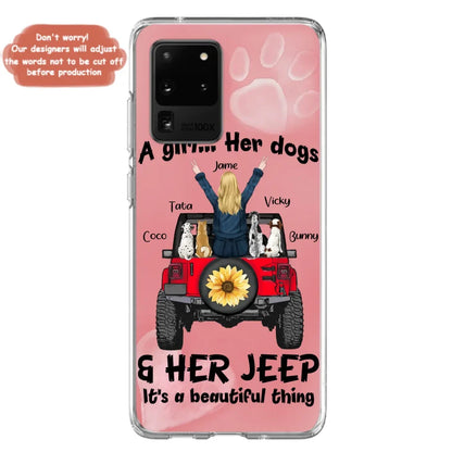 Personalized Dog Mom & Off-road Phone case - Case For Iphone and Samsung - 2OTN07