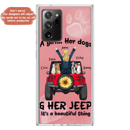 Personalized Dog Mom & Off-road Phone case - Case For Iphone and Samsung - 2OTN07
