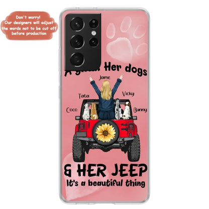 Personalized Dog Mom & Off-road Phone case - Case For Iphone and Samsung - 2OTN07