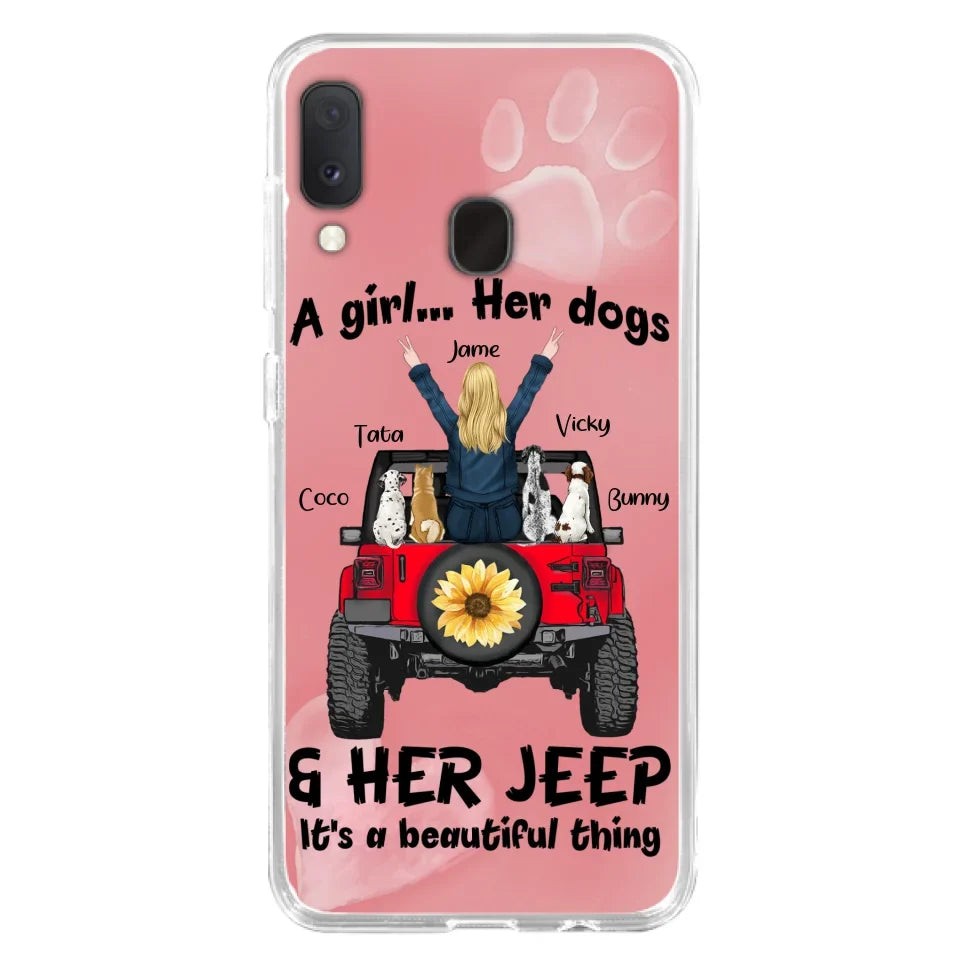 Personalized Dog Mom & Off-road Phone case - Case For Iphone and Samsung - 2OTN07