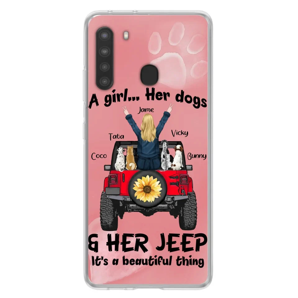 Personalized Dog Mom & Off-road Phone case - Case For Iphone and Samsung - 2OTN07