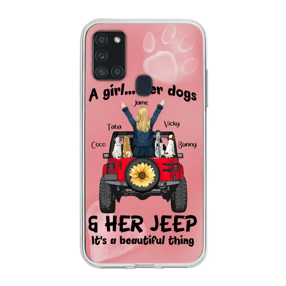 Personalized Dog Mom & Off-road Phone case - Case For Iphone and Samsung - 2OTN07