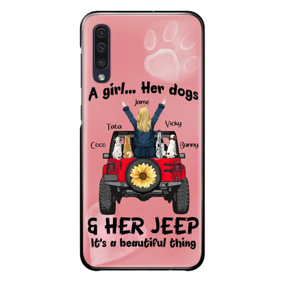 Personalized Dog Mom & Off-road Phone case - Case For Iphone and Samsung - 2OTN07
