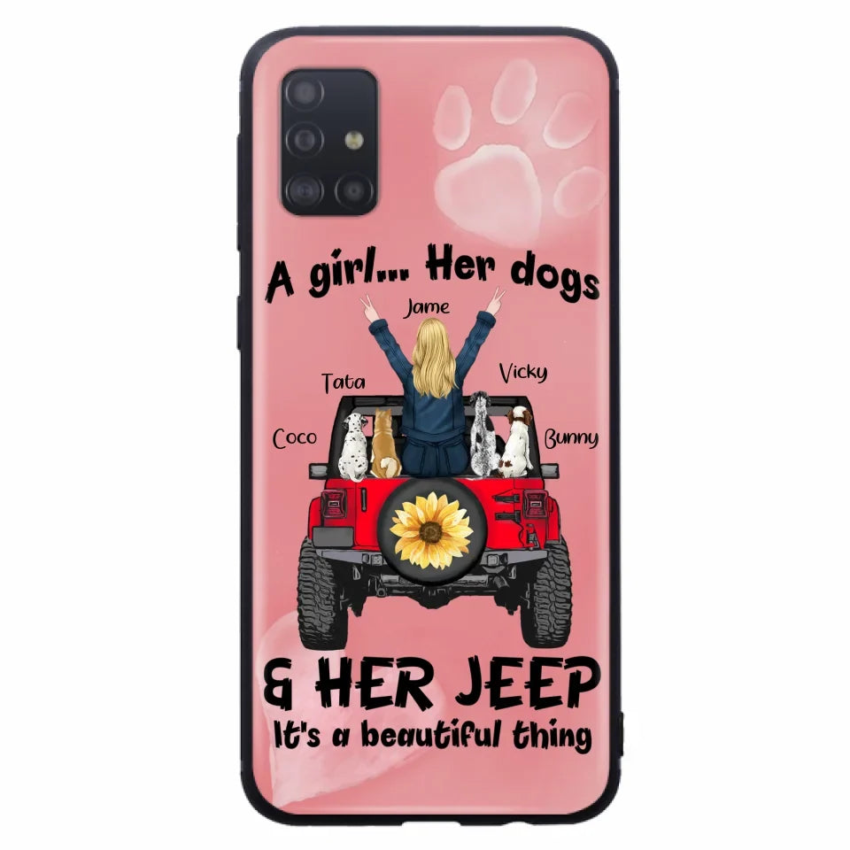 Personalized Dog Mom & Off-road Phone case - Case For Iphone and Samsung - 2OTN07
