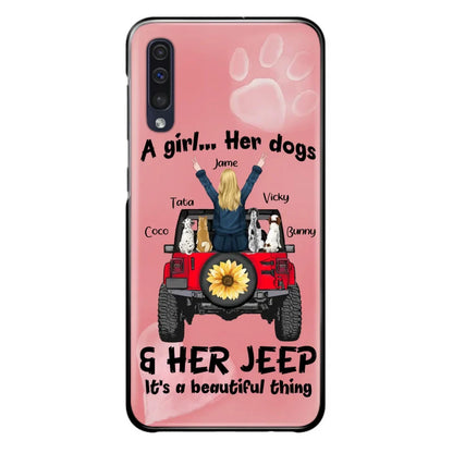 Personalized Dog Mom & Off-road Phone case - Case For Iphone and Samsung - 2OTN07