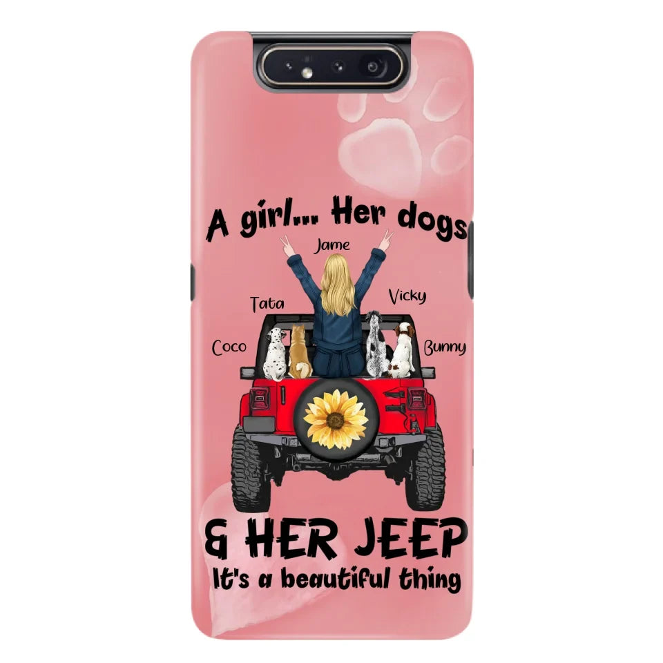 Personalized Dog Mom & Off-road Phone case - Case For Iphone and Samsung - 2OTN07