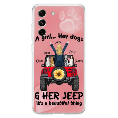 Personalized Dog Mom & Off-road Phone case - Case For Iphone and Samsung - 2OTN07