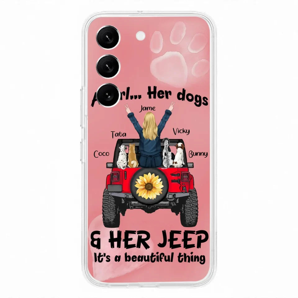 Personalized Dog Mom & Off-road Phone case - Case For Iphone and Samsung - 2OTN07