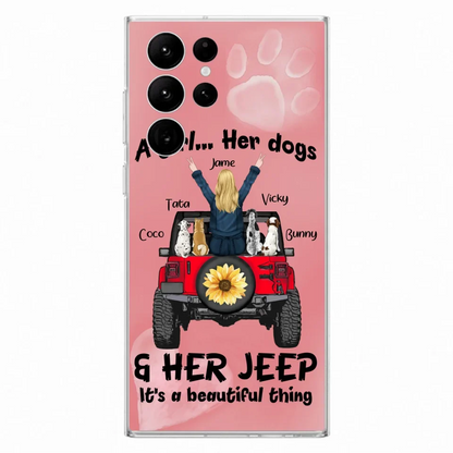 Personalized Dog Mom & Off-road Phone case - Case For Iphone and Samsung - 2OTN07