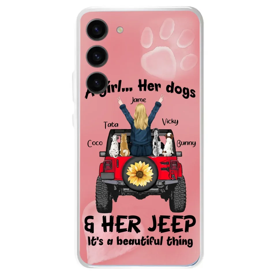 Personalized Dog Mom & Off-road Phone case - Case For Iphone and Samsung - 2OTN07
