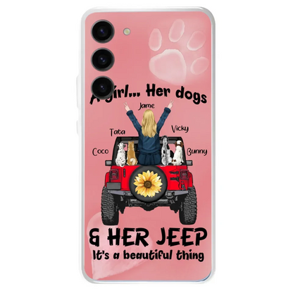 Personalized Dog Mom & Off-road Phone case - Case For Iphone and Samsung - 2OTN07