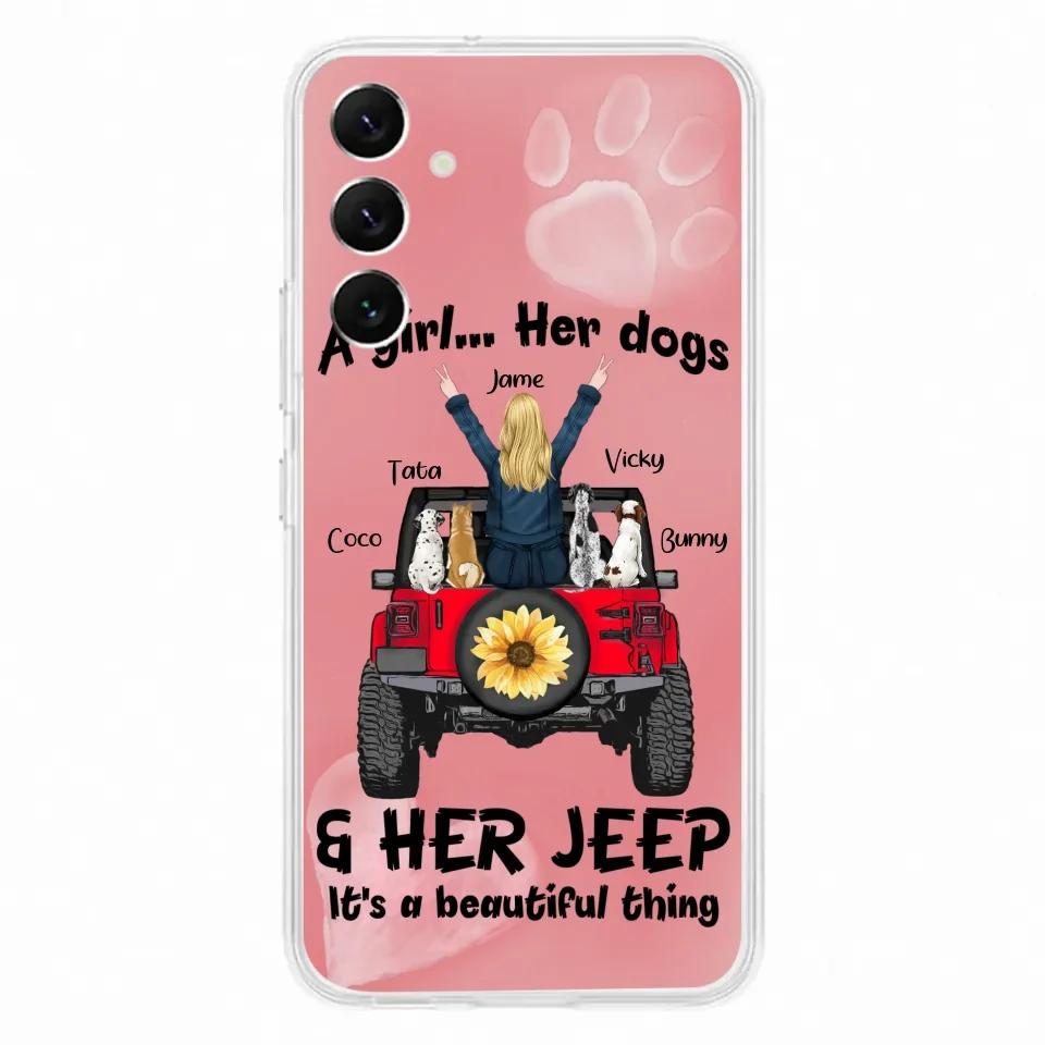 Personalized Dog Mom & Off-road Phone case - Case For Iphone and Samsung - 2OTN07