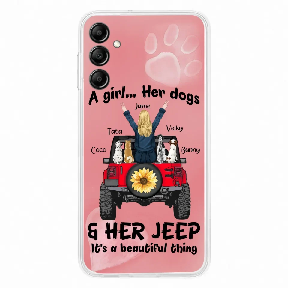 Personalized Dog Mom & Off-road Phone case - Case For Iphone and Samsung - 2OTN07