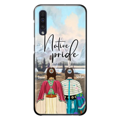 Custom Personalized Native American Couple Phone Case - Native Pride - Case Phone For iPhone And Samsung