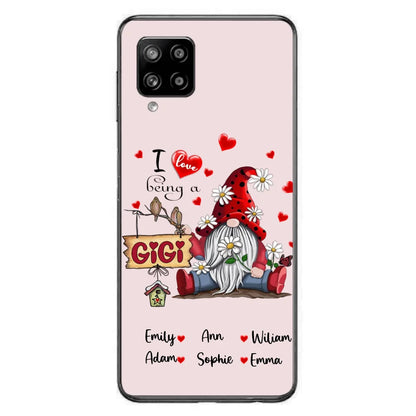Custom Personalized Phone Case - I Love Being a Grandma - R5OIKQ