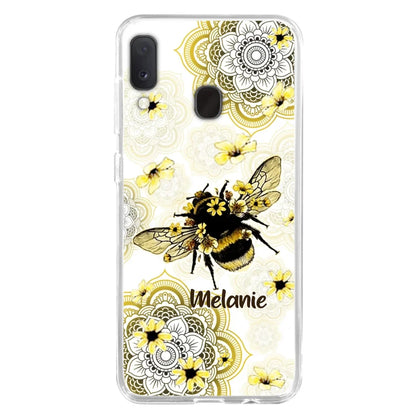 Custom Personalized Bee Phone Case - Upto 5 Bees - Gift For Bee Lovers