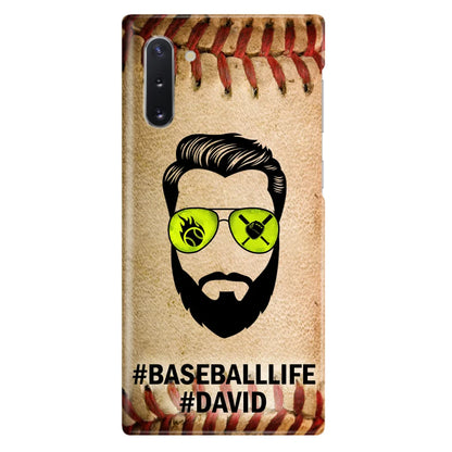 Custom Personalized Baseballlife Phone Case - Best Gift for Dads - For iPhone And Samsung - NTQYR8