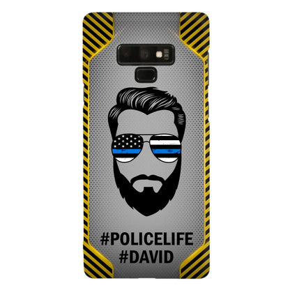 Custom Personalized Policelife Phone Case - Best Gift for Dads - For iPhone And Samsung - NTQYR8